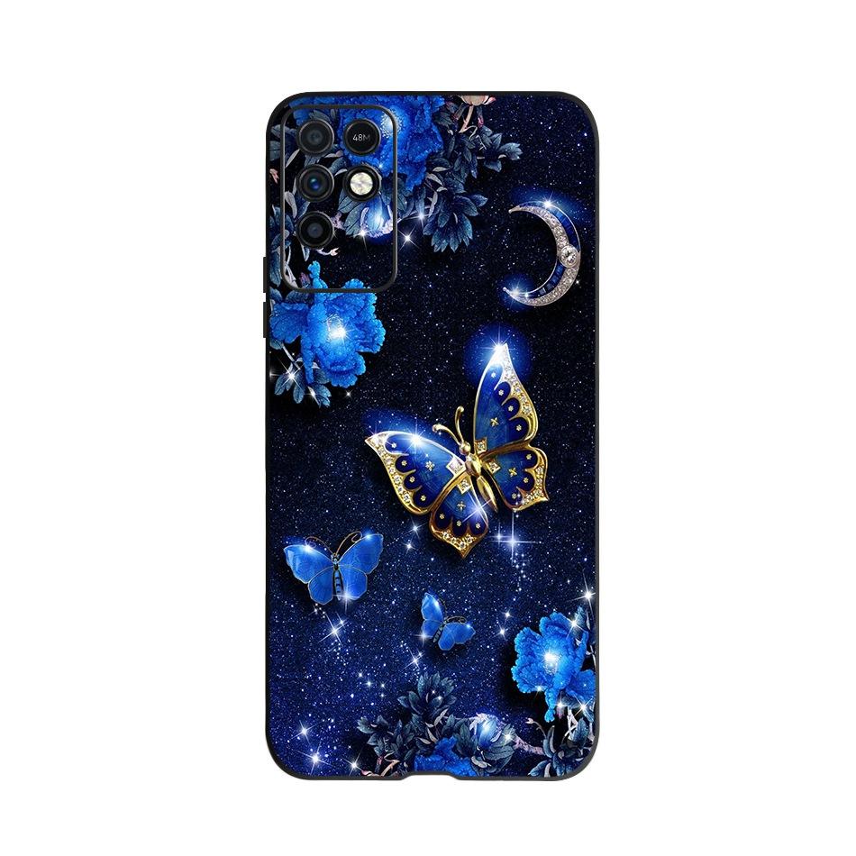 Phone Case For Infinix Note 10 Case 6.95" Soft Silicone TPU Back Cover For Infinix Note10 X693 Coque Cute Animal Fundas Bumper