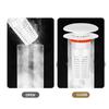 Rapid Drainage Pop-Up Bounce Core No Overflow Sink Drain Plug Wash Basin Drain Filter  Shower