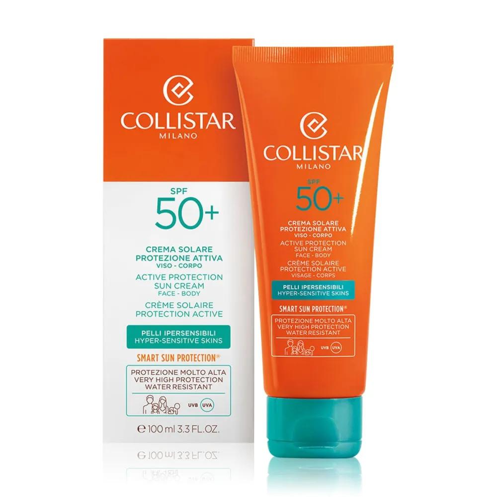 Collistar Солнцезащитный крем Активная защита Лицо и Тело SPF50+, 100 мл