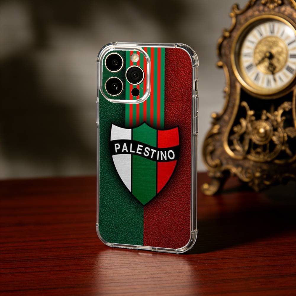 Sport D-Deportivo P-Palestino Phone Case For iPhone17,16,15,14,13Pro Max,us,Soft Silicone Transparent Cover