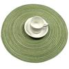 4-piece Set Meal Mat Woven Round Mat Tableware Cup Pad Woven