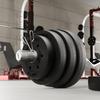 Bituminous Olympic Weight Set 4X5Kg, 51Mm Hole For Rebel Barbells