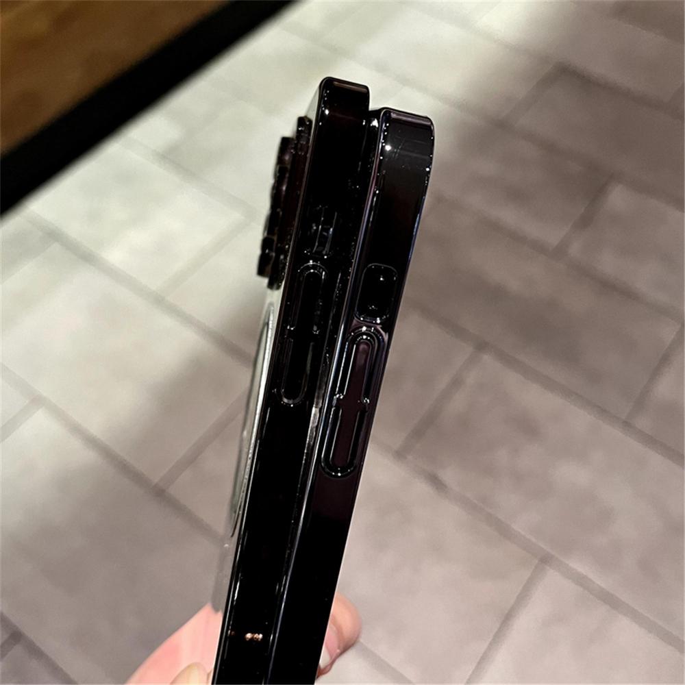 Роскошный магнитный прозрачный чехол для Magsafe с беспроводной зарядкой для Iphone 14 Pro Max Plus 12 13, жесткий защитный чехол для ПК