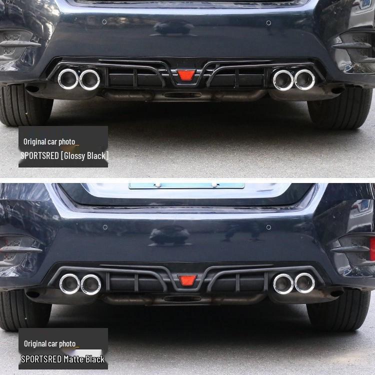 Designed for 10th Gen Civic: Exhaust Mod, Rear Spoiler, Tailpipe Kit, No-Cut Kit, Rear Bumper, Rear Splitter.