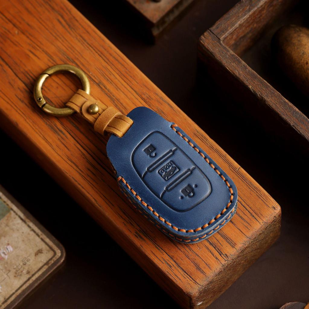 Чехол для ключа из натуральной кожи для моделей Hyundai в Пекине: Элантра, ix35, Ландонг, Минту, ix25, Юэдонг, Рена.