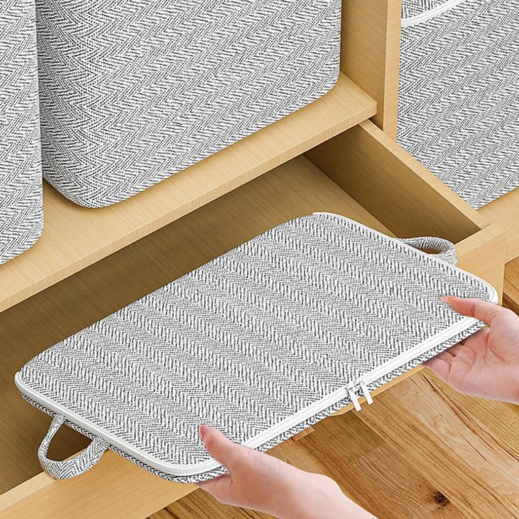 Складная корзина для хранения белья, тканевый шкаф для одежды, офиса, спальни, игрушек, корзина для белья с ручкой