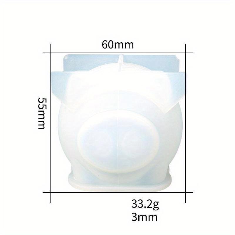Форма для самостоятельного изготовления эпоксидной смолы, украшение в виде свиньи, силиконовая форма, формы из эпоксидной смолы, формы для домашнего декора