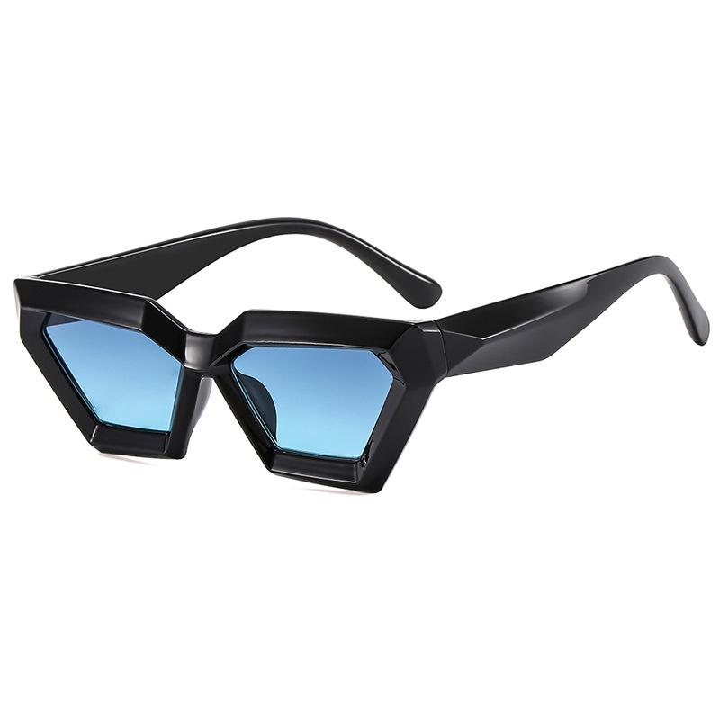 Vintage Cat Eye Sunglasses Woman Black Triangle Retro Ladies Sun Glasses Leopard Female   Cateye Eyewear