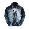 Horse Love Hoodie For Men Clothes Casual Farm Graphic Sweatshirts Horse Face Pullovers Equestrian Tracksuit Casual Male Boy Tops