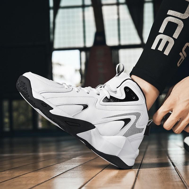 Big Size Combat Basketball Shoes Autumn Winter Sports Casual Shoes Fashion Men Sneakers D317