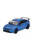 TrueScale Miniatures MINI GT 1/64 Scale Honda Civic Type R 2023 Boost Blue Pearl Left-Hand Drive Finished Model