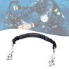 Scubas Diving Light Camera Handle With Swivels Hook And Clip Underwater Camera Rigs Lanyard Strap Diving Camera Lanyard