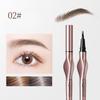 Bifurcated Eyebrow Pencil 2 Point Wild Eyebrow Pencil Long Lasting Easy To Grip Eyebrow Tattoo Waterproof Extremely Fine Eyebrow Pencil Black