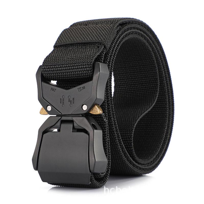 Мужской эластичный тактический пояс для улицы с возможностью нанесения логотипа на заказ