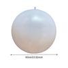 Garden Luminous LED Ball Remote Control LED Glowing Balloon LED Glowing Inflatable Beach Balloon Beach Wedding Party Decoration