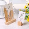 Picture Cards Display Stand Paper Clamp Place Card Clamps Stand Photos Clips Table Numbers Holder