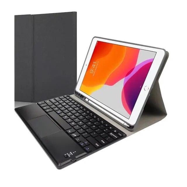 Для iPad Pro 12,9 Магнитный Bluetooth-клавиатура Чехол для сенсорной панели iPad Pro 12,9 2020 2021 2015 2017 Чехол-держатель для карандашей
