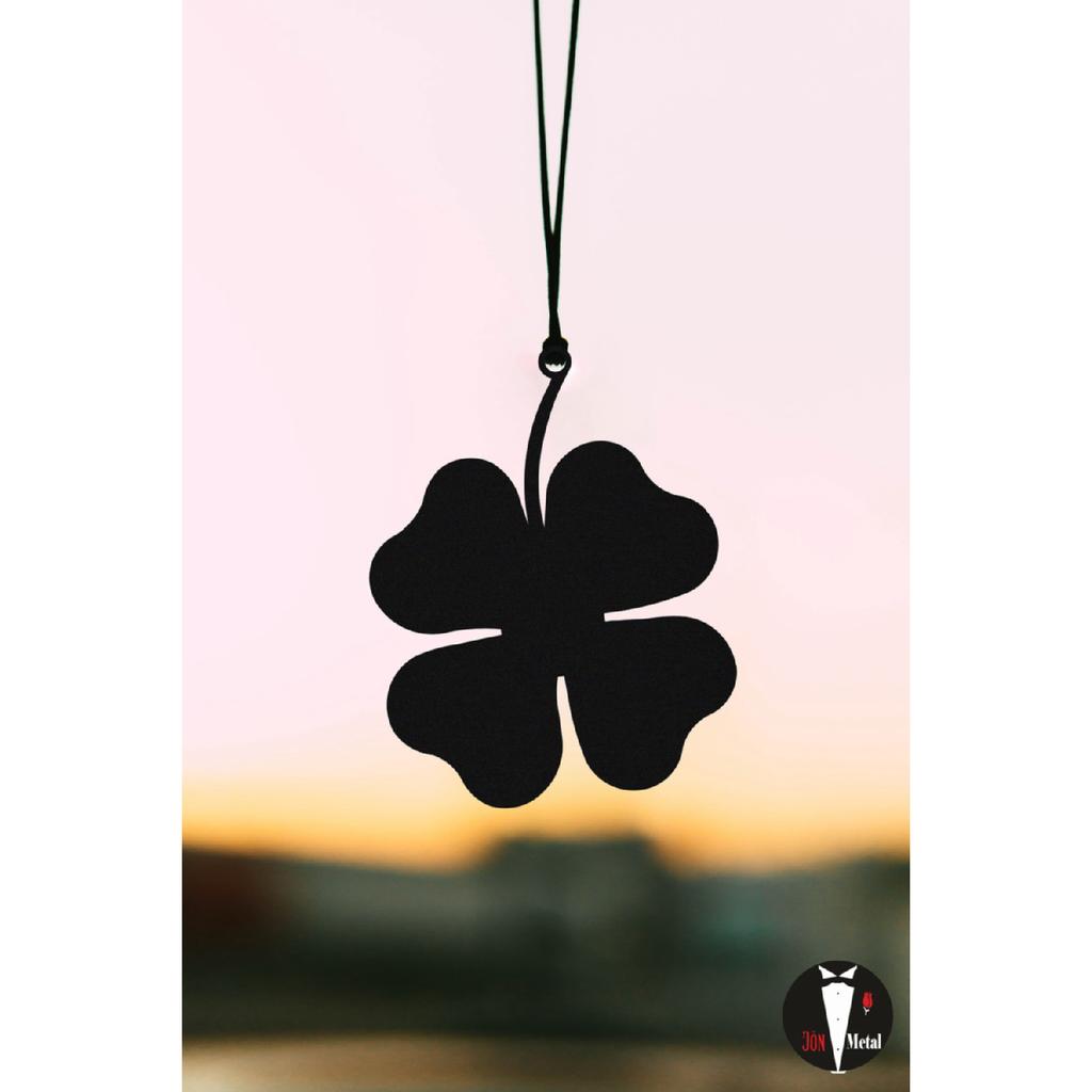 Автомобильный орнамент 4 листа клевера, украшение для зеркала заднего вида, подарок