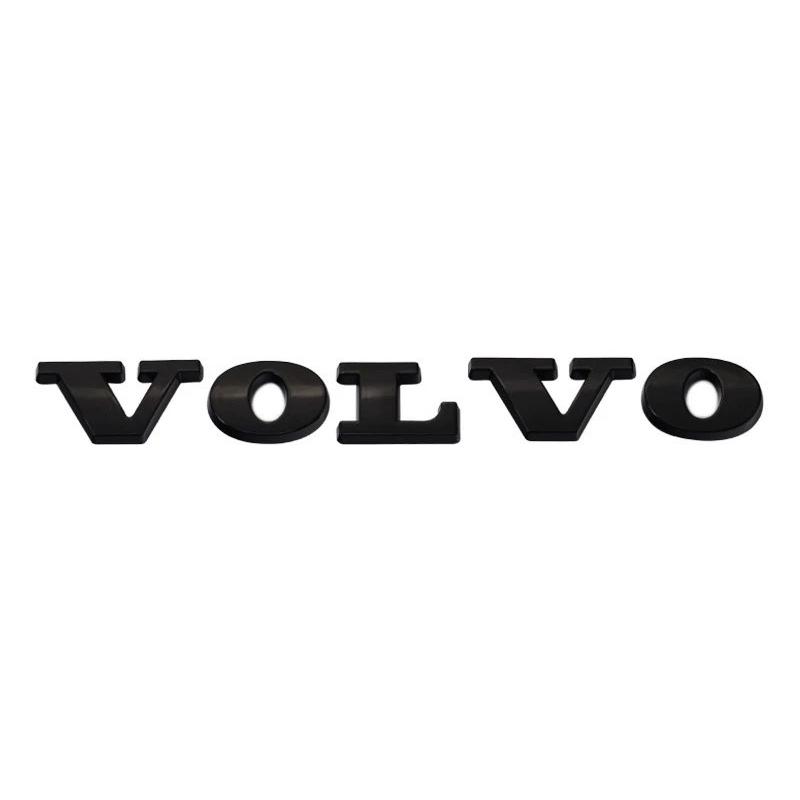 3D Metal Car Trunk Emblem Decal Letters Sticker Badge Accessories For Volvo XC90 V90 V60 XC60 V40 S80 S60 S90 C40 XC40 V70 XC70