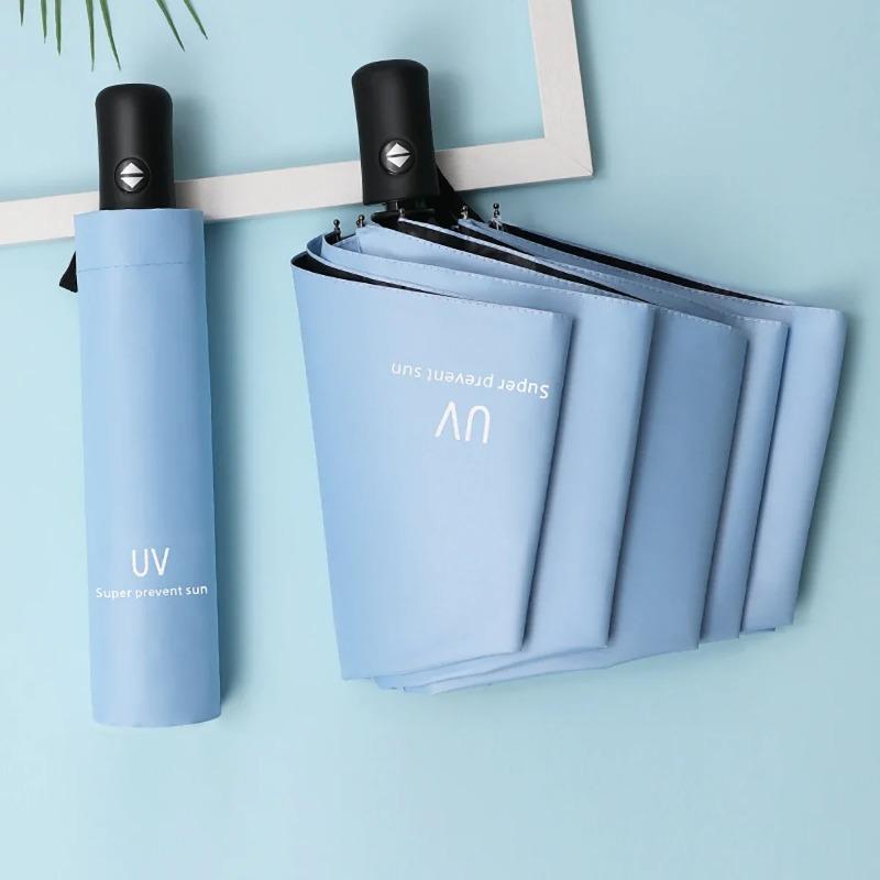 8 ребер, дорожные зонты от дождя и солнца, ветрозащитный многоцветный дорожный зонт, автоматический открывающийся и закрывающийся