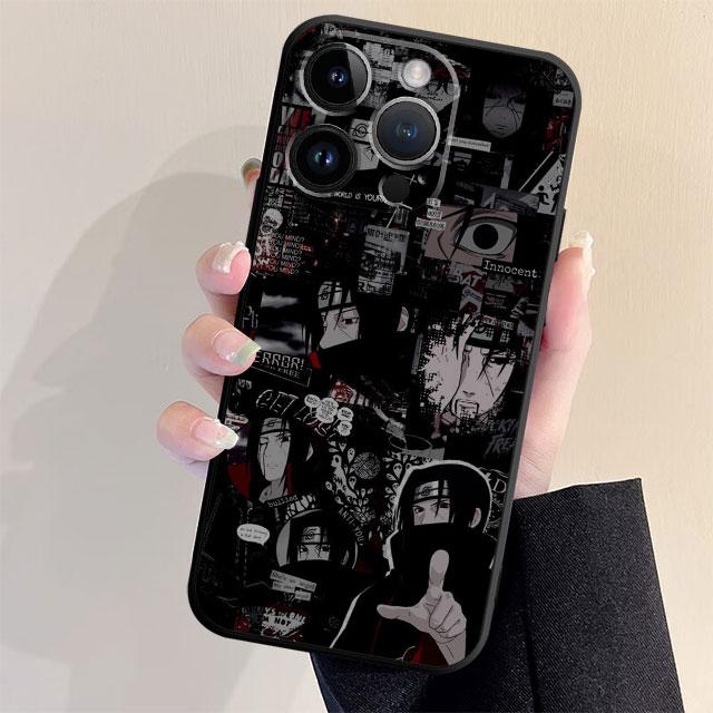 Мягкий чехол из ТПУ для iPhone 6s 11 SE XR XS X 14 Plus 8 13 Pro Max 7 12 Mini 14 Pro Max, чехол A-Akatsukis N-arutos