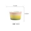 100ml Gradient Color Straight Tube Teacup Boutique Tea Bowl Jug Tea-tasting Meditation Cup Jianzhan Master Cups Drinkware Craft