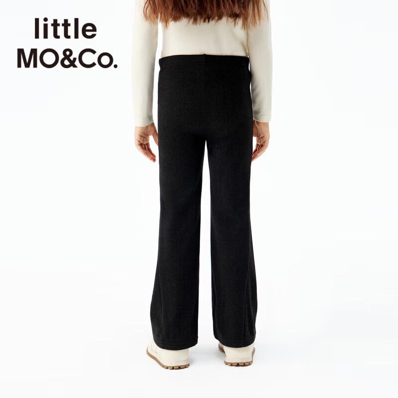little MO&Co. Girls' Elastic Flare Trousers