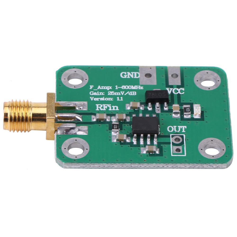 Логарифмический детектор измерителя мощности радиочастот 1-600 МГц -74 дБм до 18 дБм обнаружение радиочастот