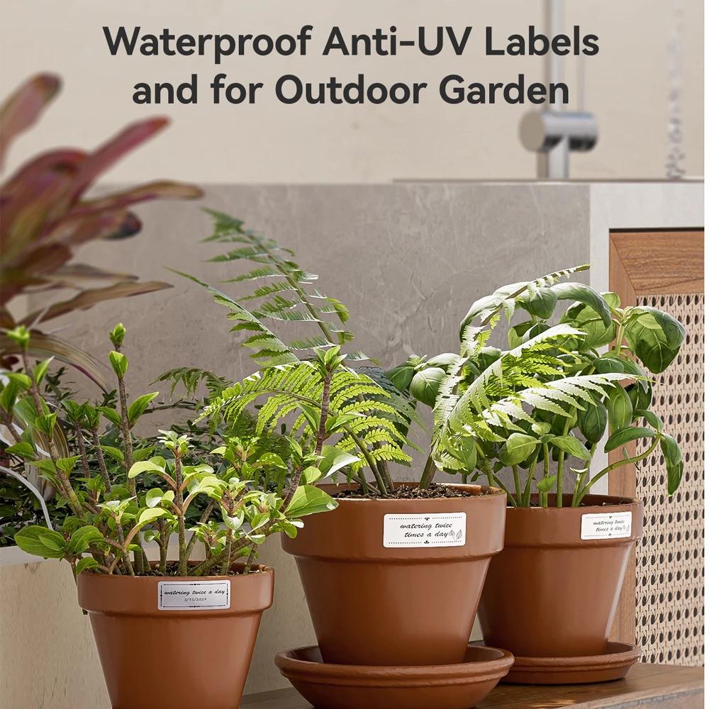 Бумага белая этикеточная Niimbot M2/M3/B32/Z401 самоклеящаяся термотрансферная печать водонепроницаемая наклейка для принтера Niimbot M2/M3