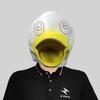 Cute Big Beak Yellow Duck Animal Head Mask For Creative Diy Party Costumes