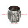 X Autohaux 51mm 58mm 65mm 76mm Stainless Steel Car Muffler Exhaust Flexible Pipe Tubing Universal Exhaust Joint Universal Parts