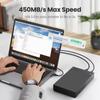 2,5/3,5-дюймовый корпус для жесткого диска USB3.0, внешний считыватель жесткого диска SATA - USB 3.0, адаптер 10 ТБ для ПК, ноутбука