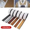 58x2400x5mm Self-Adhesive EVA Foam Boat Marine Decking Sheet Flooring Faux Teak Striped Yacht Decking Boat EVA Foam Floor Mat