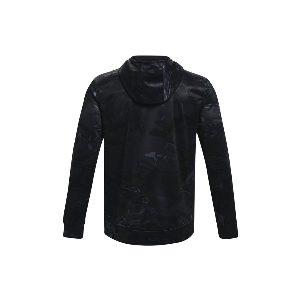 Under Armour Graphic Print Hooded Sweatshirt Men Sweatshirts Black 1375113-998