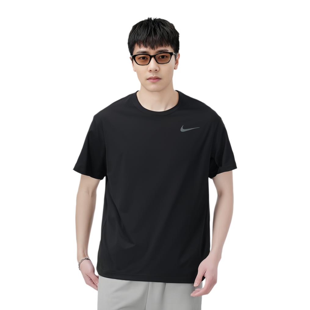 Nike Dri Fit T Shirt Men's Black/Dark Gray CZ6465-011