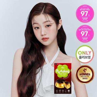 NEW) Pudding Краска для волос 2.6 Красный Черный