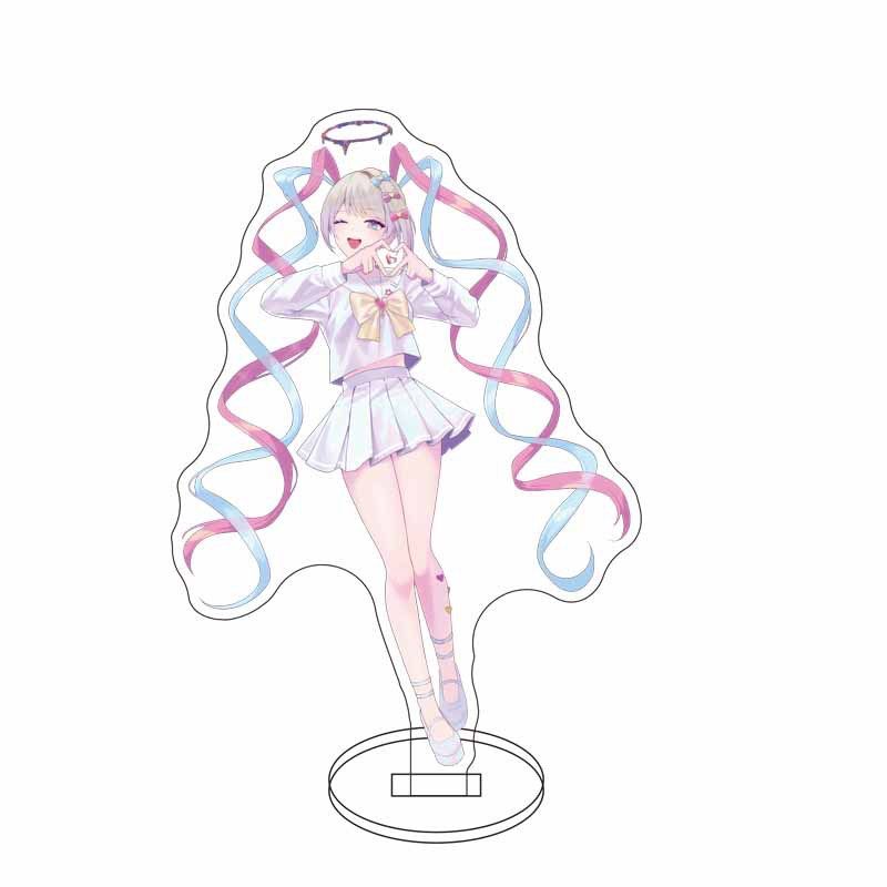 NEEDY GIRL OVERDOSE Акриловая Настольная Фигурка-Подставка Kawaii Игровой Узор 12см Украшение Модель Хранение Рабочий Стол Якорь Подарок