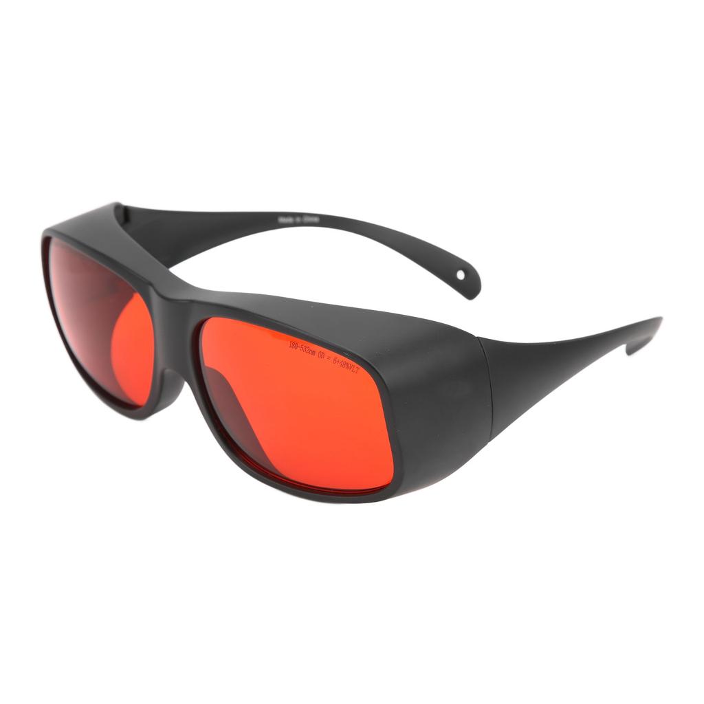 532NM Laser Safety Goggles with Red Lens Protecting Your Eyes PC Eyeshielding GlassesBlack