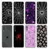 Чехол для телефона Samsung A26 A36 A56 A54 A52 A50 A70 A40 A12 A14 A16 A22 A24 A42 A34 A32 5G A04s A06 5G Черная Паутина