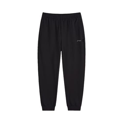 Li Ning Вязаные спортивные штаны унисекс черные AKLVB43-1