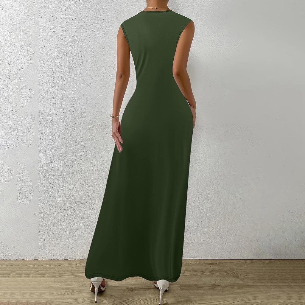 Женские модные пижамы с круглым вырезом, домашняя одежда с вязаными карманами, домашняя одежда, пижамы