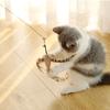 Play Pet Supplies Simulation Bird Stick Toy Wire Chaser Wand Cat Kitten Toys Teaser Feather