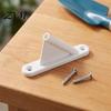 Plastic Flag Mount Mini Stick Holder with Screws, Wall Pole Small Flagpole Bracket Holder, Display for Classrooms Offices Shops Decorative