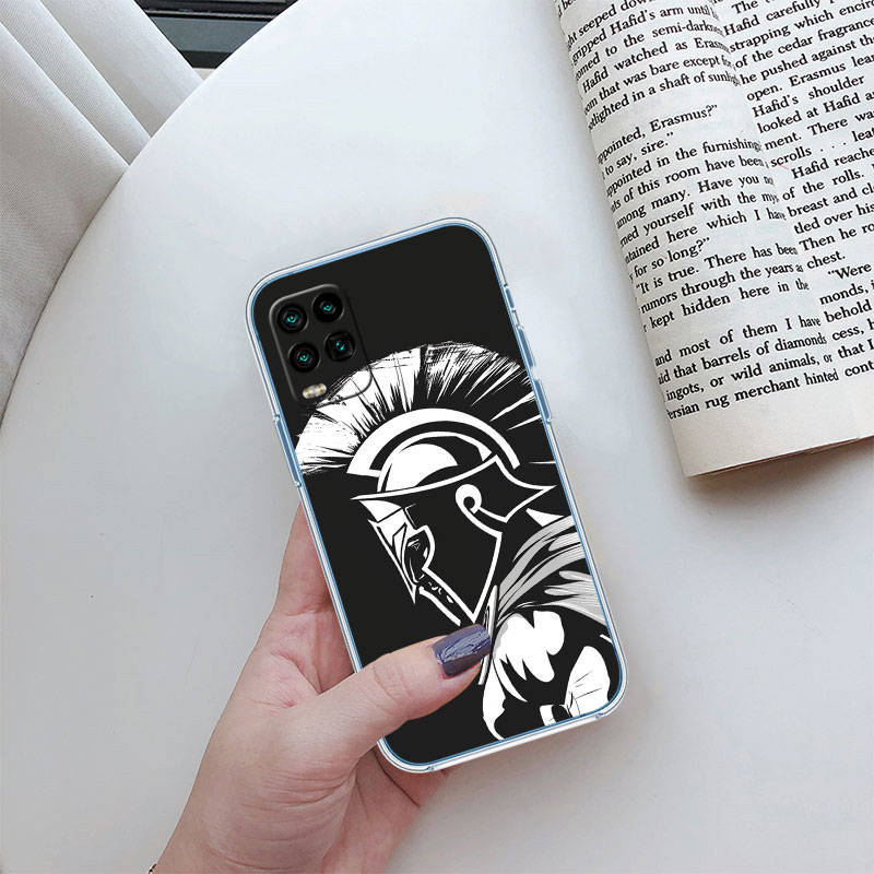 IR25 Spartan Warrior Phone Case for Motorola Edge 20 30 S30 40 50 Fusion Lite Plus Pro Neo Ultra One Power Action Macro Hyper Vision Zoom