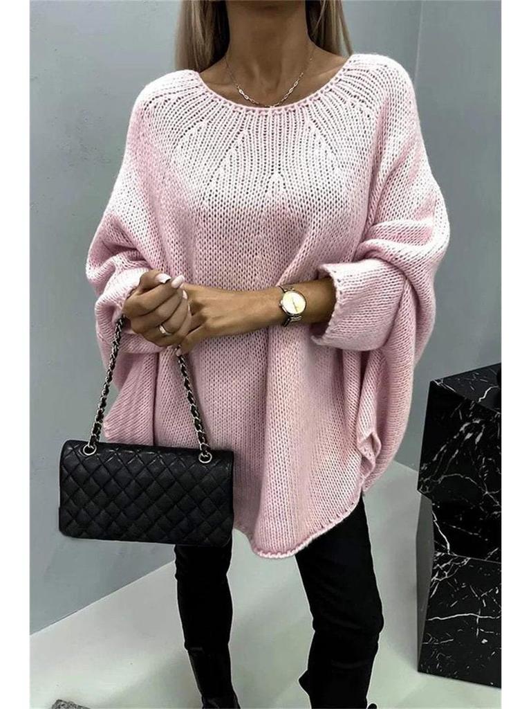 Женский вязаный шаль-накидка Осень/Зима 2024