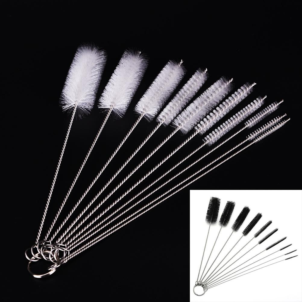 Распродажа, 10X бытовые щетки для трубок для бутылок, набор щеток для чистки, инструмент для чистки домашней кухни