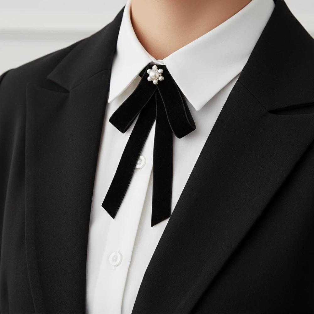 Awareness Black Ribbon Pin Skin Cancer Mourning Badge Brooch Funeral Ribbon Badge Brooch Women Men