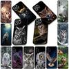 Мультяшная сова Обои Чехол для телефона для Apple iPhone 13 12 Mini XS 11 Pro Max 7 8 Plus + XR SE 2022 2020 SE3 Мягкий чехол