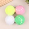 Эластичный волоконный каучук Открытый теннисный мяч Высокая эластичность Тренировочный развлекательный мяч Теннис для соревнований Тренировочные упражнения