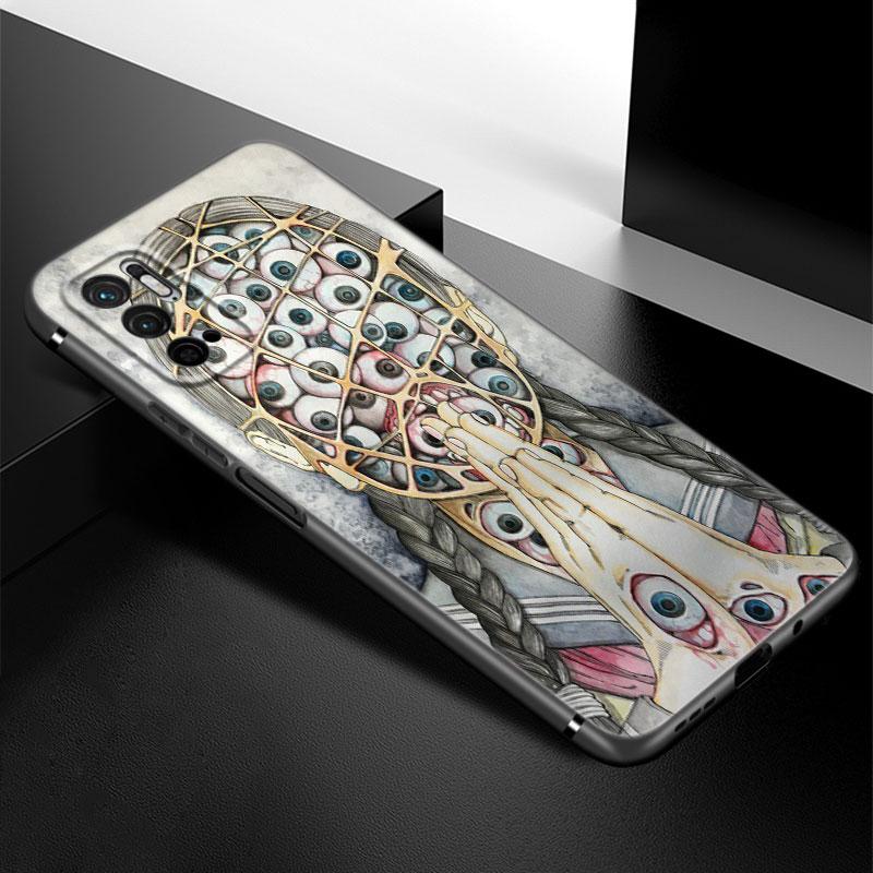 Чехол для телефона Shintaro Kago с рисунком ужасов для Xiaomi Redmi Note 7 8 9 10 Lite 11 11E 11T 12 Pro 11S 4G 10T 5G 8T 9S 10S